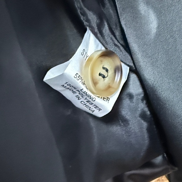 🆕JODIFL Women's Shiny Black Blazer - Picture 5 of 5